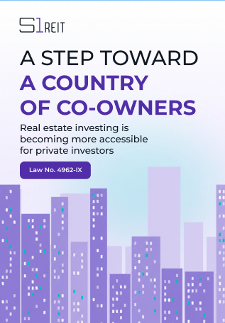 A step toward a country of co-owners: S1 REIT welcomes new opportunities for private Investors