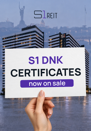 S1 REIT opens sales of Certificates for the new S1 DNK REIT